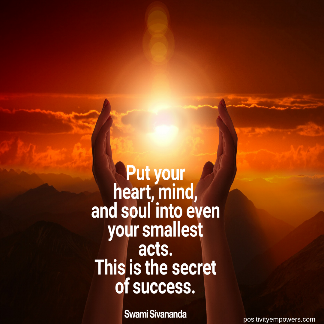 quote on preparing for success