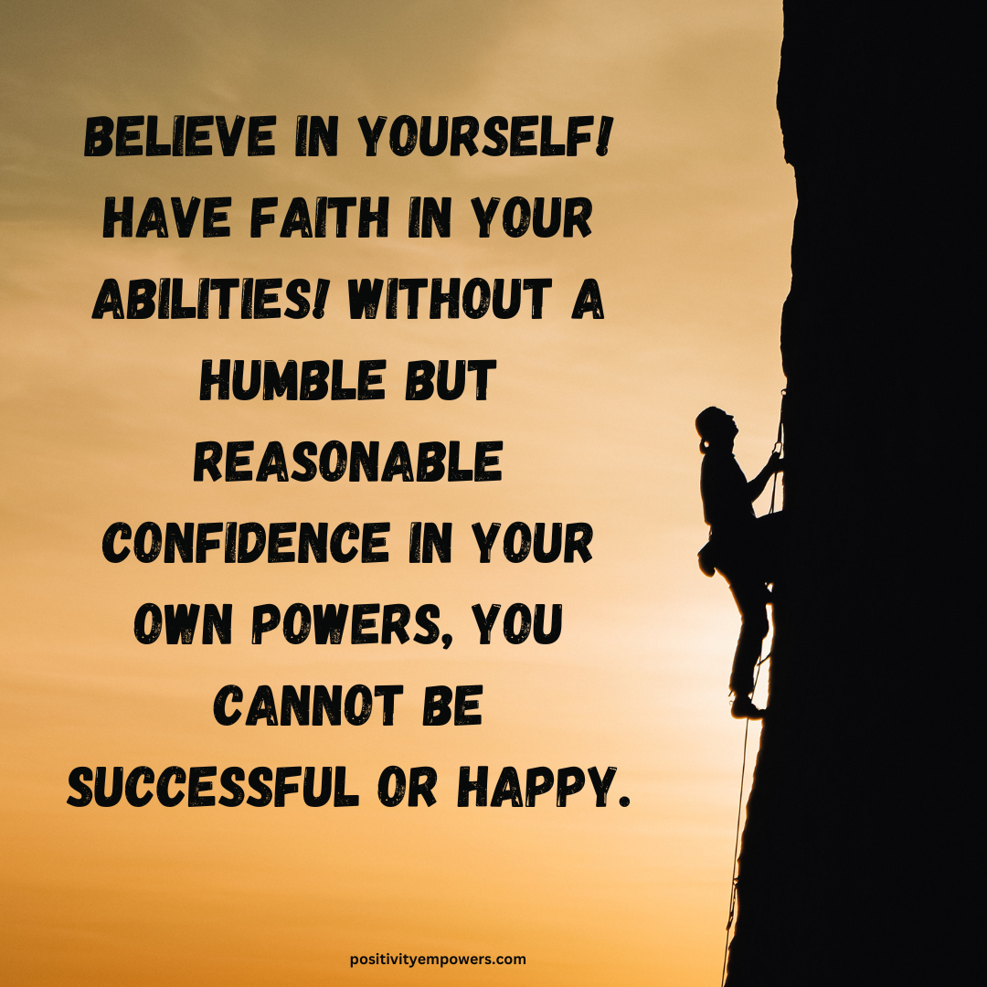 quotes on believing in yourself