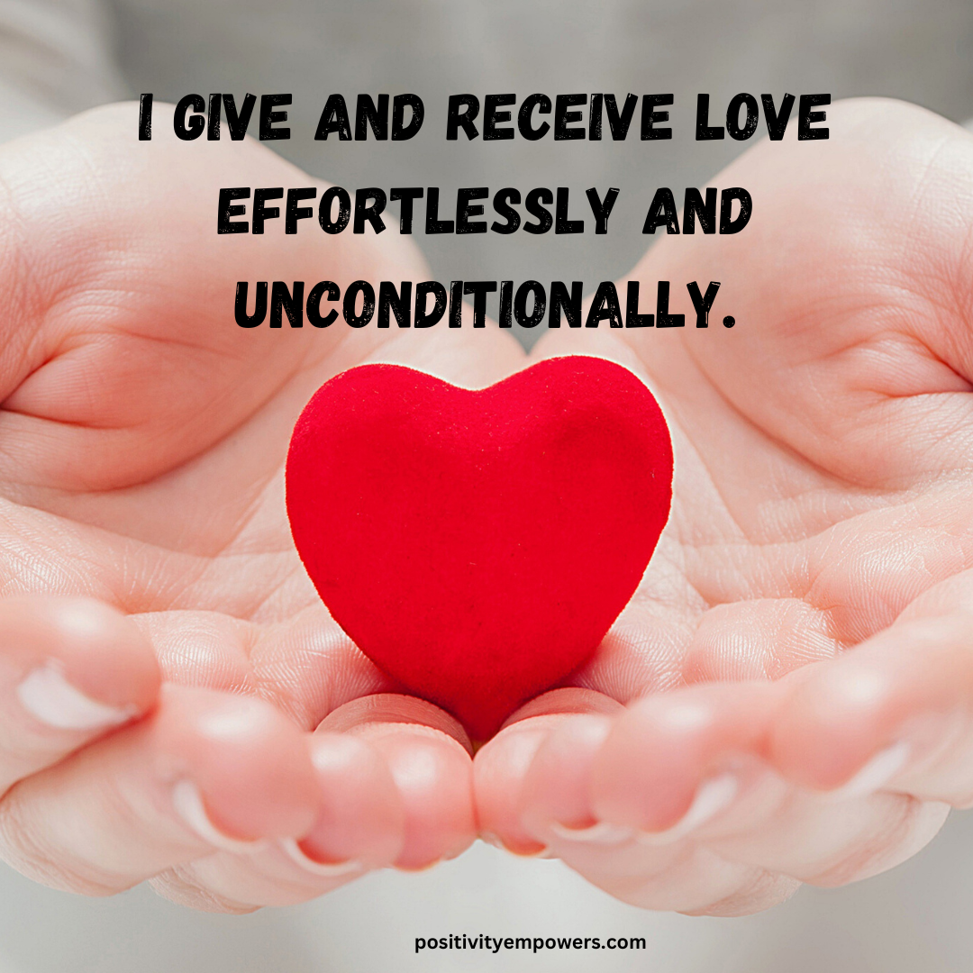 affirmations for heart chakra