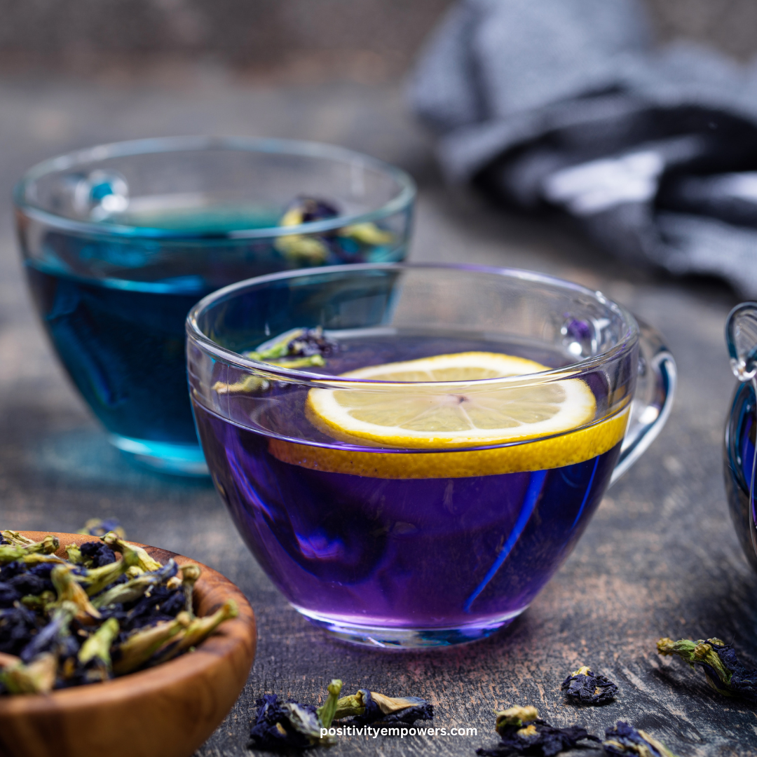 butterfly flower tea