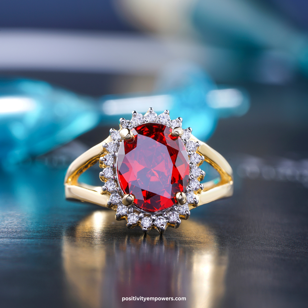 red diamond ring