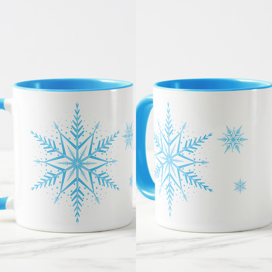 snowflake mug