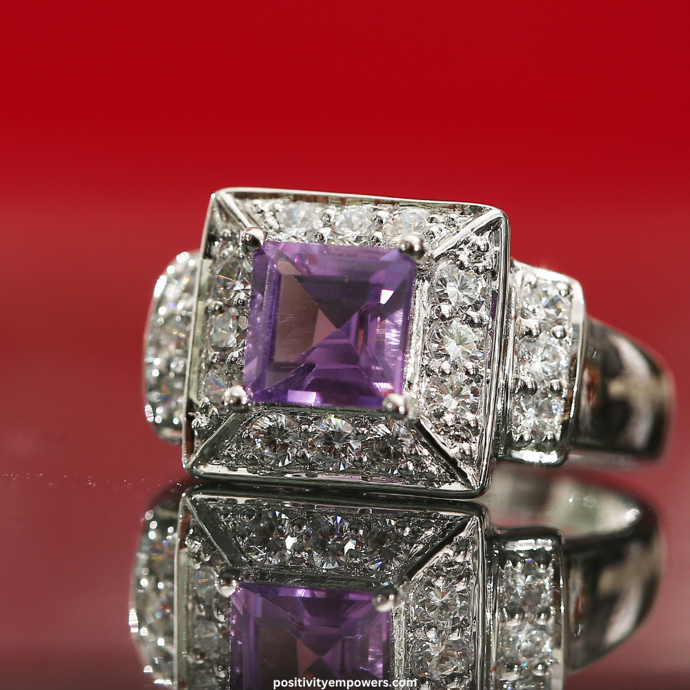 purple gemstones