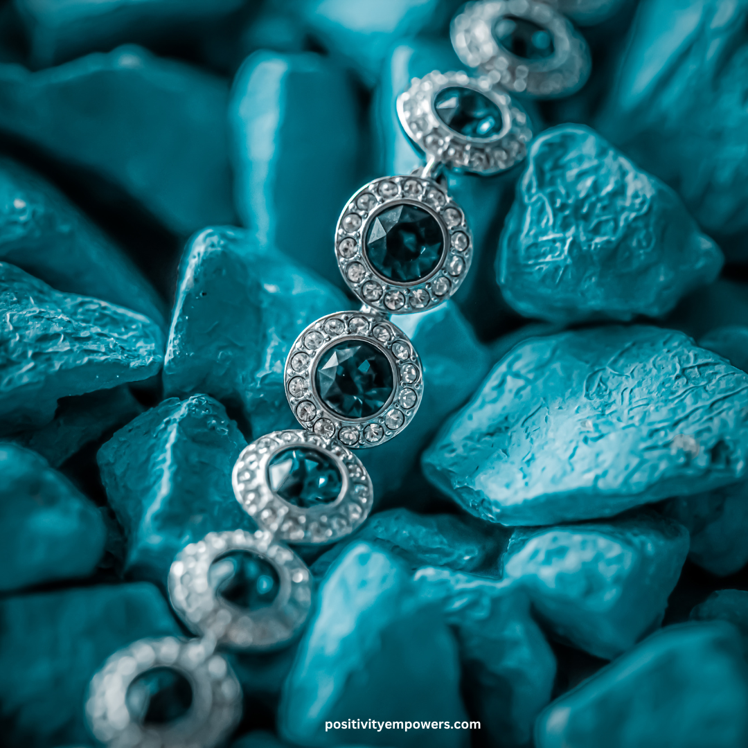 blue lace agate bracelet