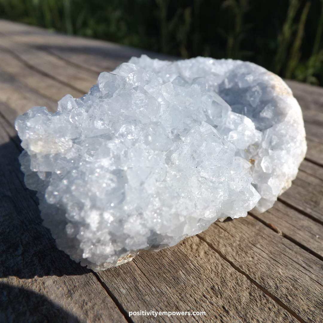 pale blue celestite